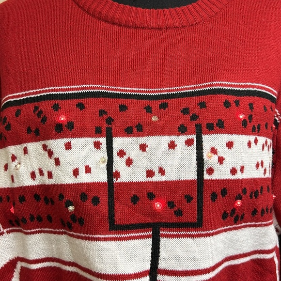 NFL Shop Arizona Cardinals Cardinal Stadium Light Up Sweater Team Appare… - Picture 5 of 11